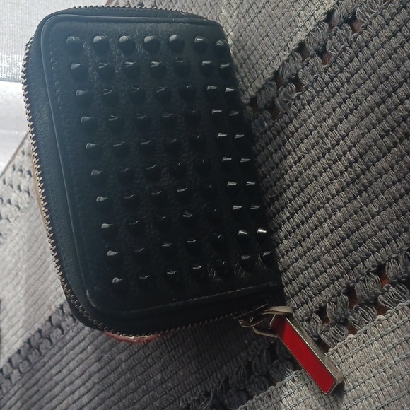 Louboutin SALE PRICE! Compact Zippy Wallet - Picture 3 of 9